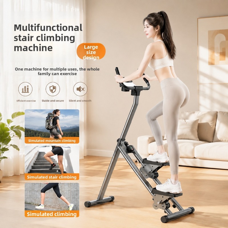 Home Gym Youtube - 다기능 곡선형 튜브 계단 오르기 운동기구