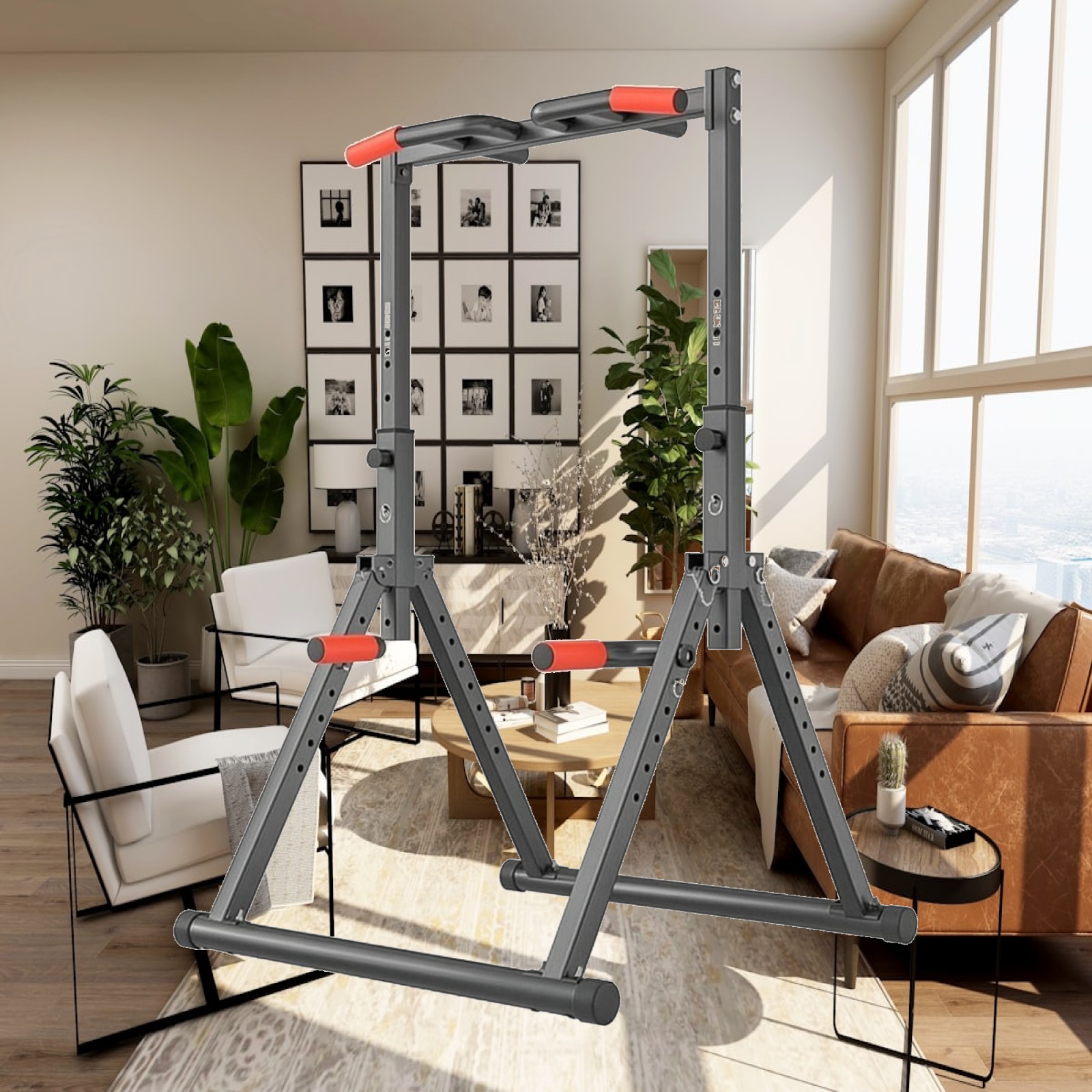 Home Gym Tools - 조절 가능한 어린이 풀업 바 폼