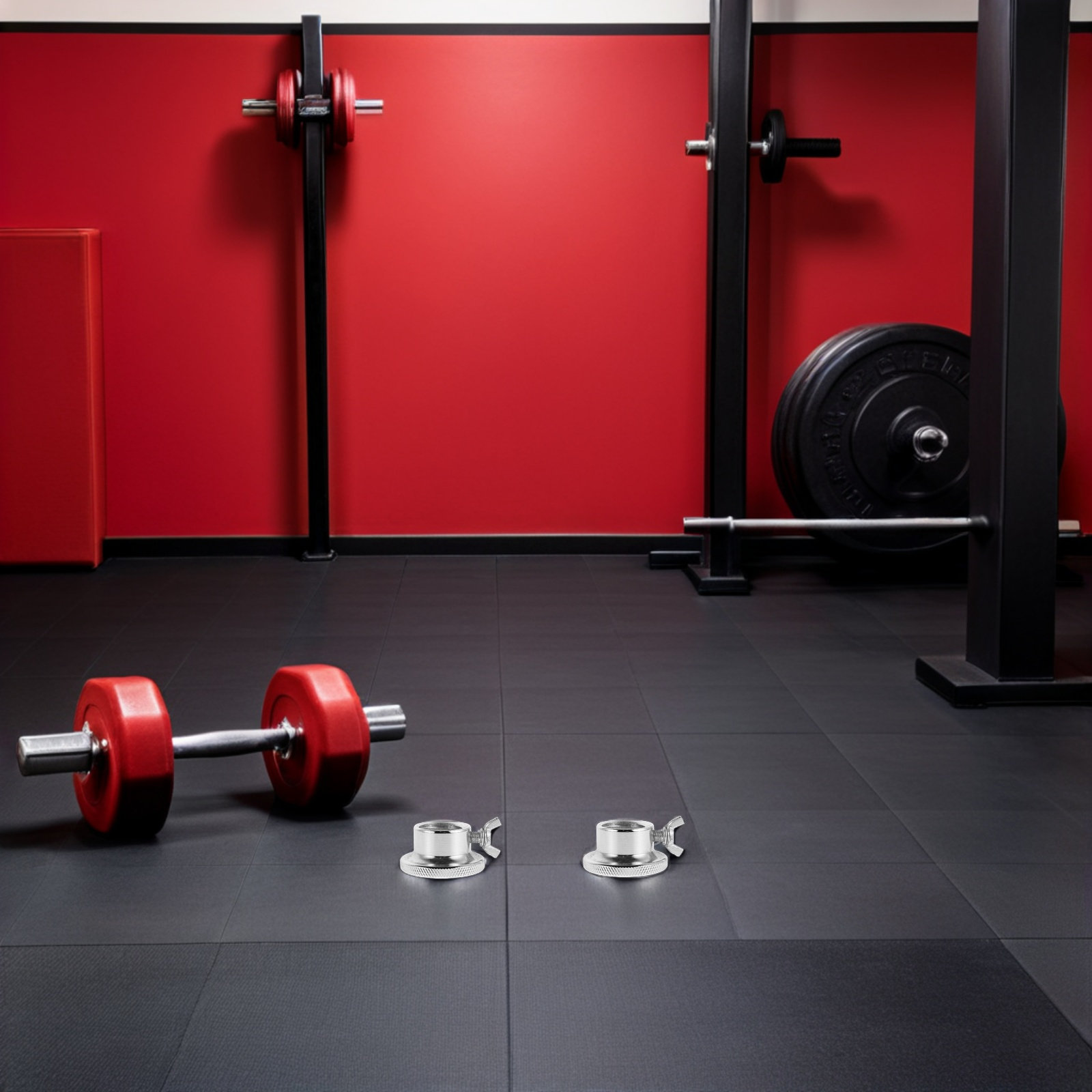 4개입 덤벨 풀림 방지 너트 바벨 칼라 스틸 조절식 스 - Home Gym Gym 리뷰 및 가격