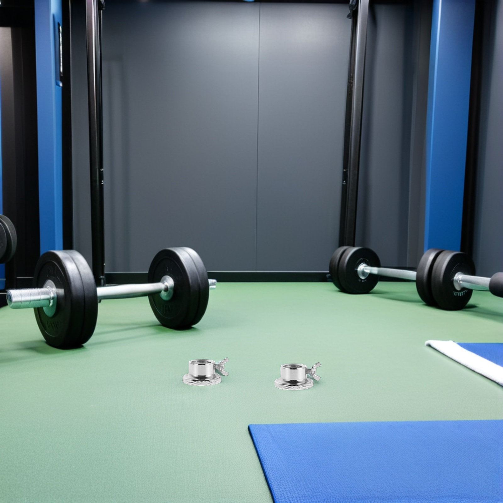 4개입 덤벨 풀림 방지 너트 바벨 칼라 스틸 조절식 스 - Home Gym Gym 리뷰 및 가격