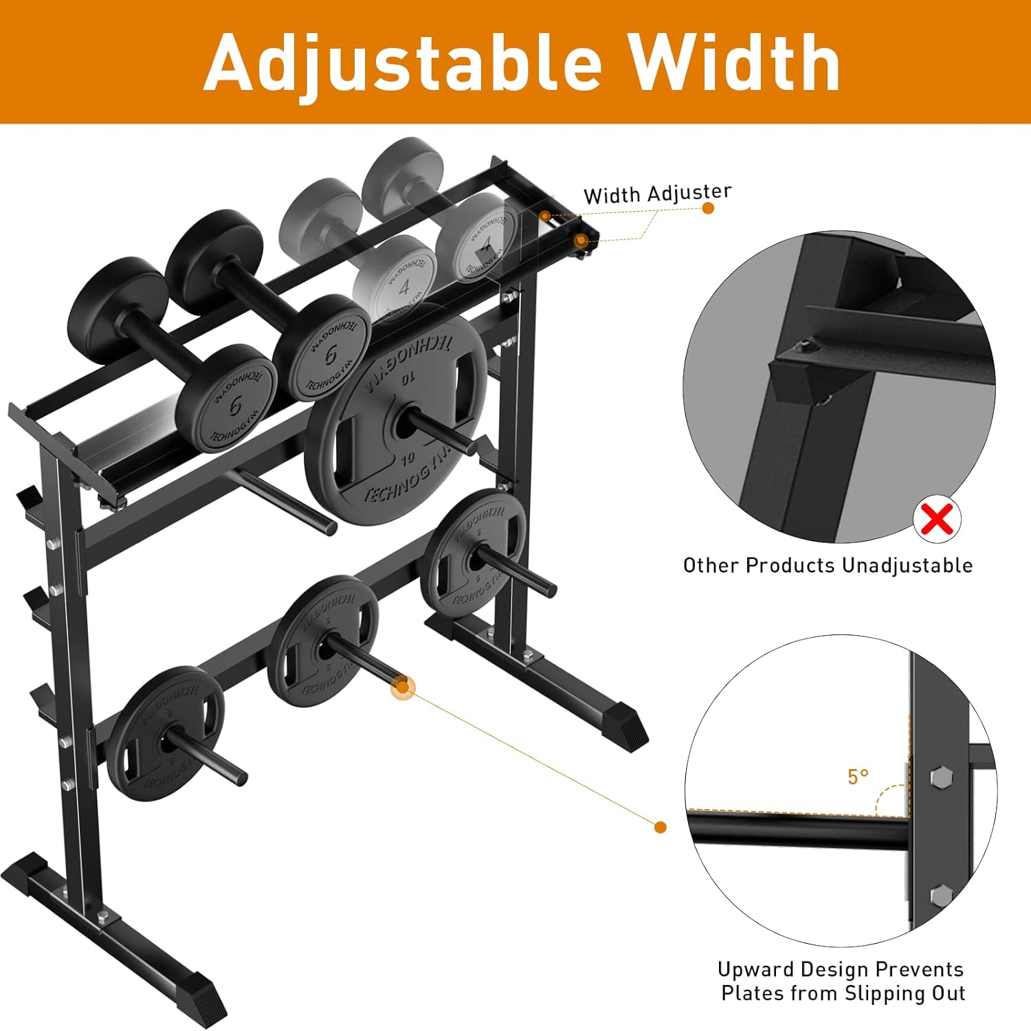 홈짐 근력 운동 웨이트 보관 랙 - 금속 소재, 블랙  - Home Gym Gym 리뷰 및 가격