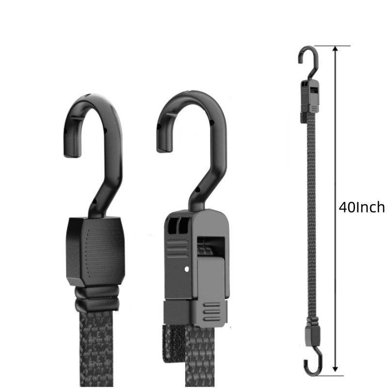 금속 후크가 있는 번지 코드 40인치 조절 가능한 플랫 - Resistance Band Heavy 리뷰 및 가격