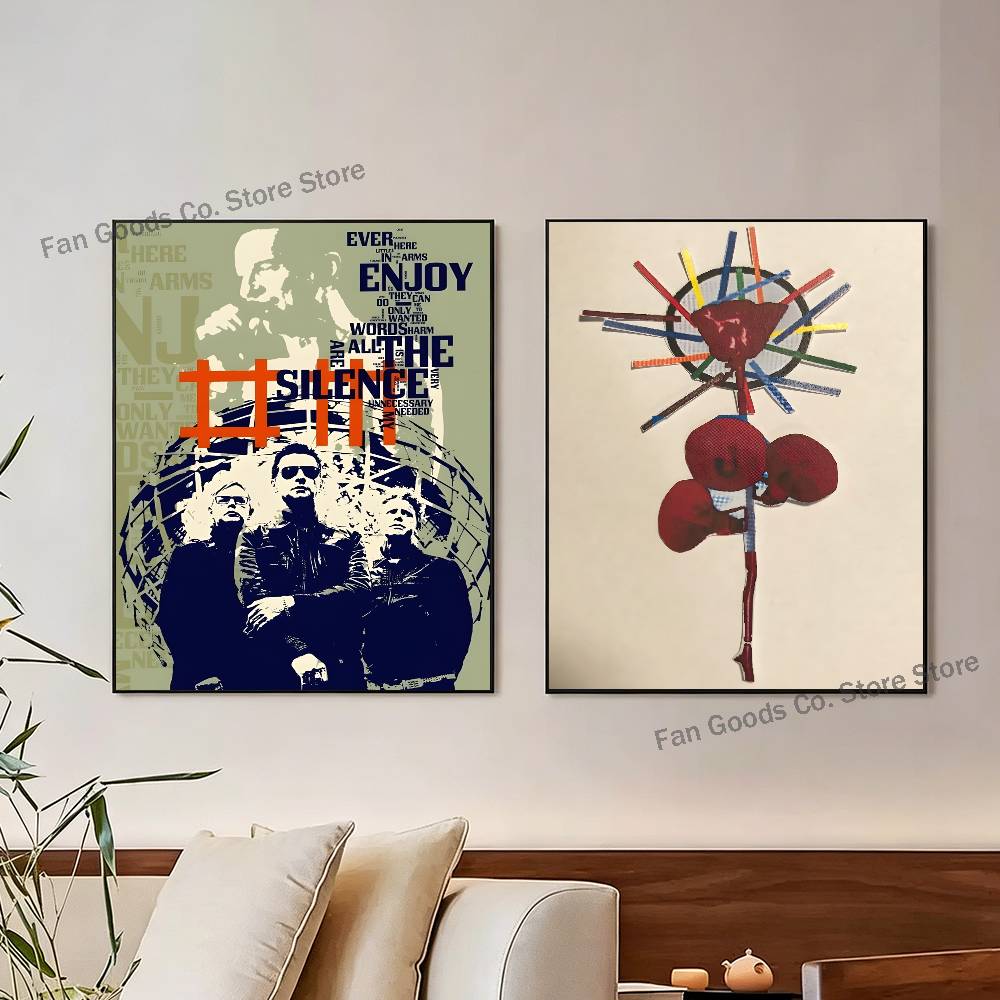 D-Depeche-Mode 밴드 포스터 홈 체육관 축구 - Home Gym Wallpaper 리뷰 및 가격