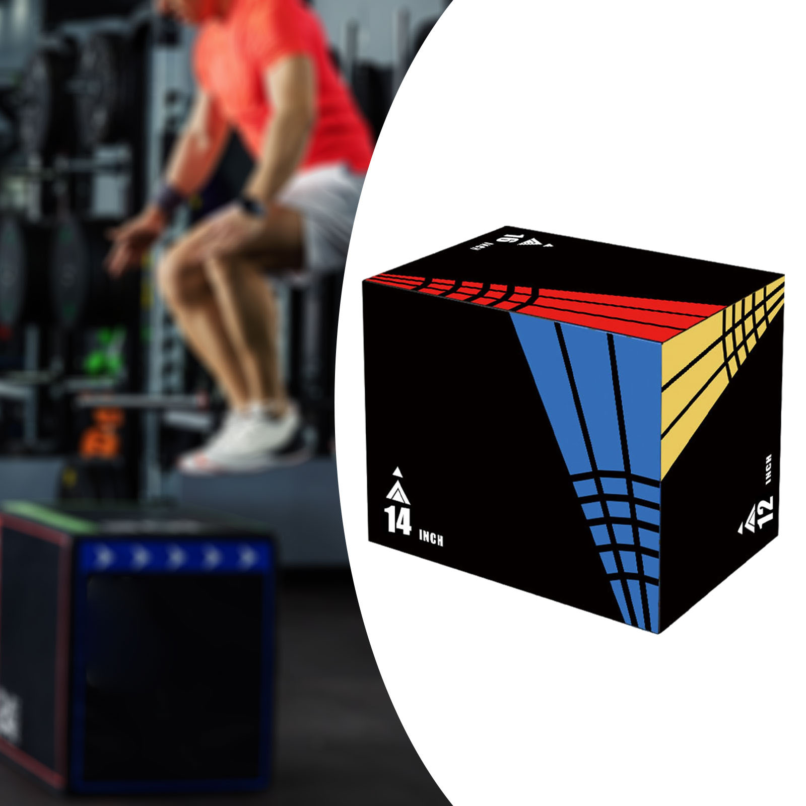 3-in-1 점프 박스 플라이오메트릭 박스, 근력 훈련 - Home Gym In A Box 리뷰 및 가격