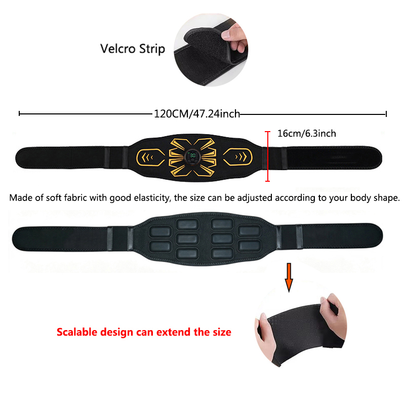 스마트 복근 운동기구 허리 복부 토닝 벨트 바디 마사지 - Home Gym Tools 리뷰 및 가격