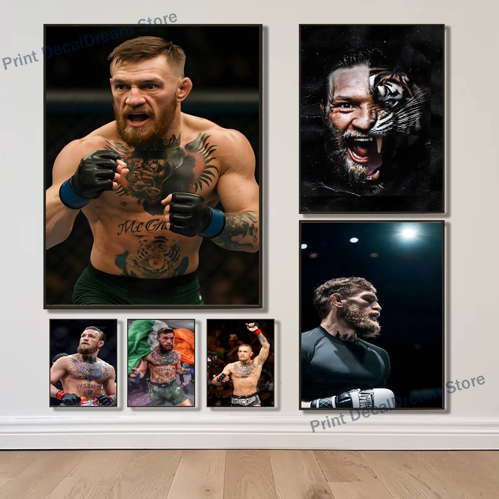 C-Conor Mcgregor 포스터 홈 체육관 축구  - Home Gym Wallpaper 리뷰 및 가격