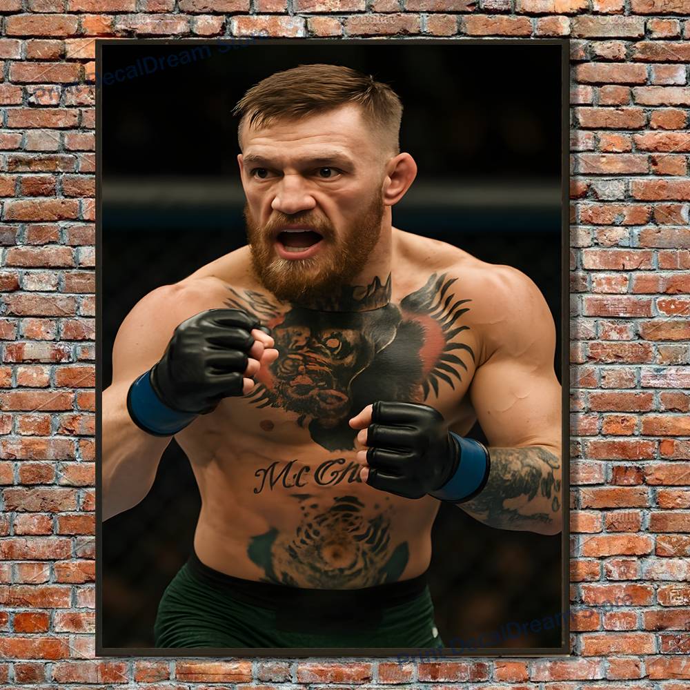 C-Conor Mcgregor 포스터 홈 체육관 축구  - Home Gym Wallpaper 리뷰 및 가격