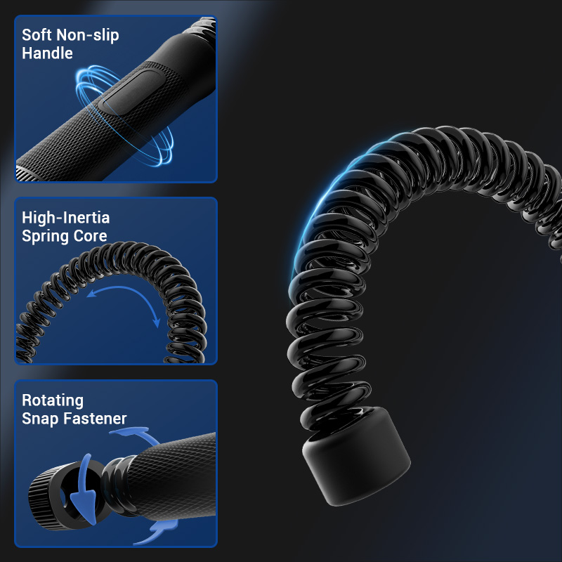 UMAY 로프리스 배틀 로프, 저소음 저항 운동 로프, - Fitness Home Gym Equipment 리뷰 및 가격