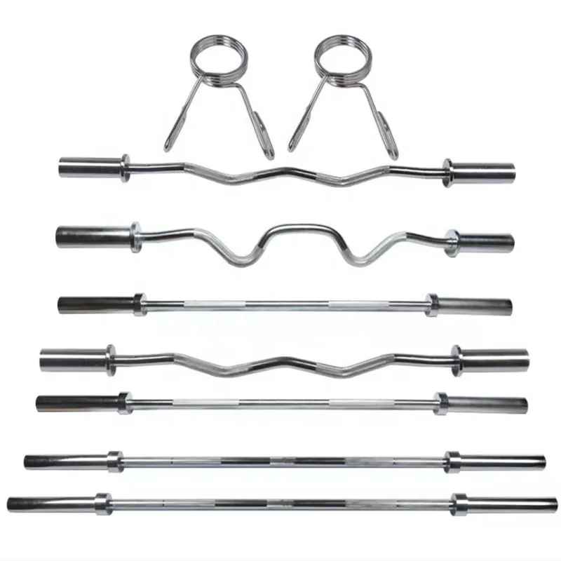 맞춤형 크롬 도금 파워리프팅 바 헬스장 피트니스 장비  - Barbell Curl Bar 리뷰 및 가격