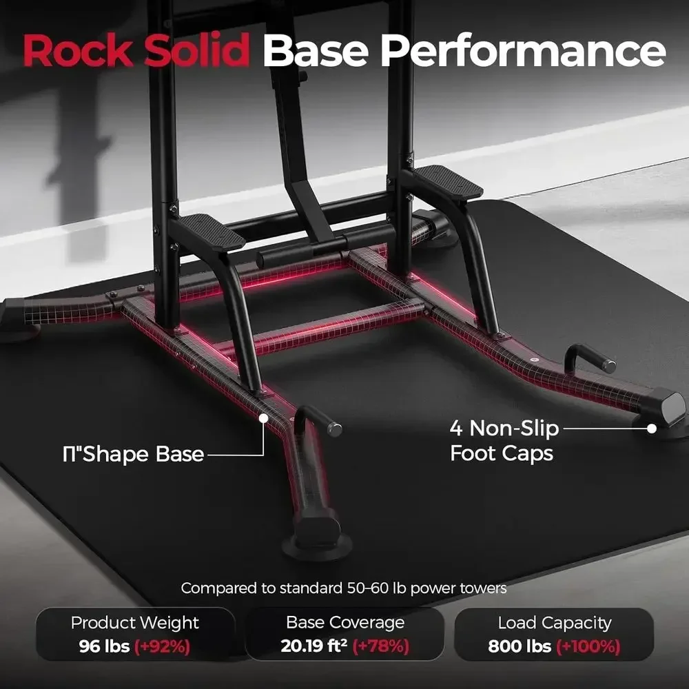 파워 타워(무릎 리프트 보조 기능 포함), 다기능 풀업 - Home Gym Multi Station 리뷰 및 가격