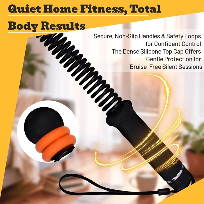 간편 휴대 무소음 피트니스 기구 전신 운동 홈짐 로프리 - Home Gym Tools 리뷰 및 가격