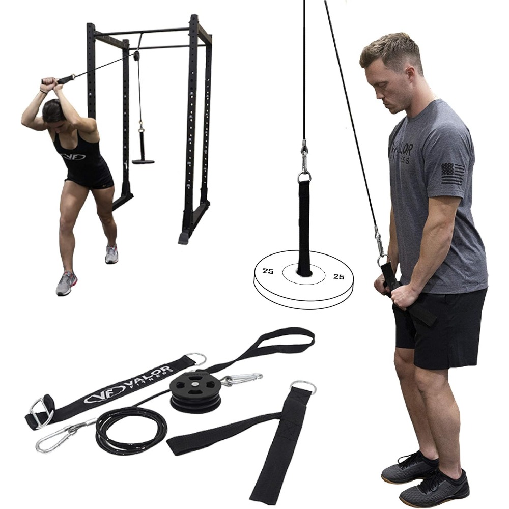 휴대용 랫풀다운 머신 (옵션: 트라이셉 로프, V-바, - Home Gym Options 리뷰 및 가격