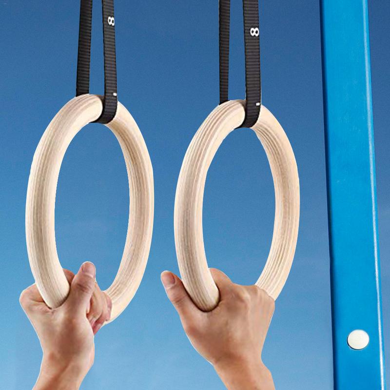 1 조각 자작 나무 체조 링 풀 업 체육관 링 홈 피트 - Home Gym Options 리뷰 및 가격