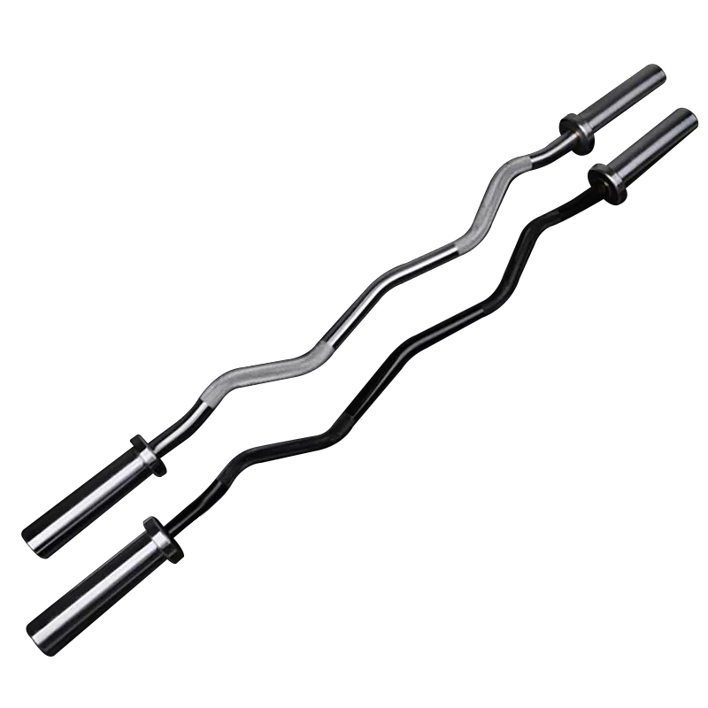프리미엄 스틸 EZ 컬 바벨 바 내구성 있는 홈 짐 피 - Barbell Curl Bar 리뷰 및 가격