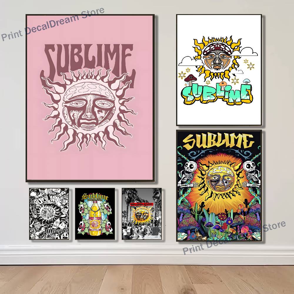 밴드 S-Sublime 포스터 홈 체육관 축구 농구 인 - Home Gym Wallpaper 리뷰 및 가격