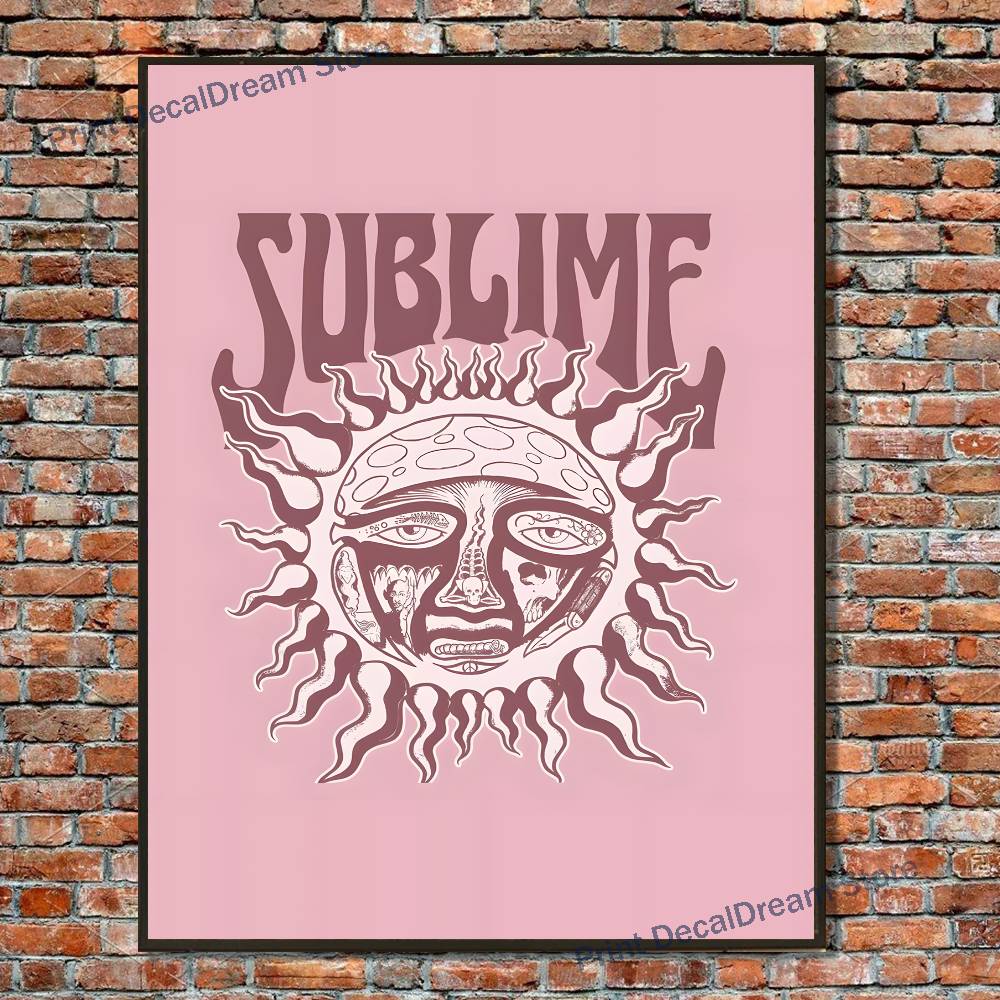 밴드 S-Sublime 포스터 홈 체육관 축구 농구 인 - Home Gym Wallpaper 리뷰 및 가격