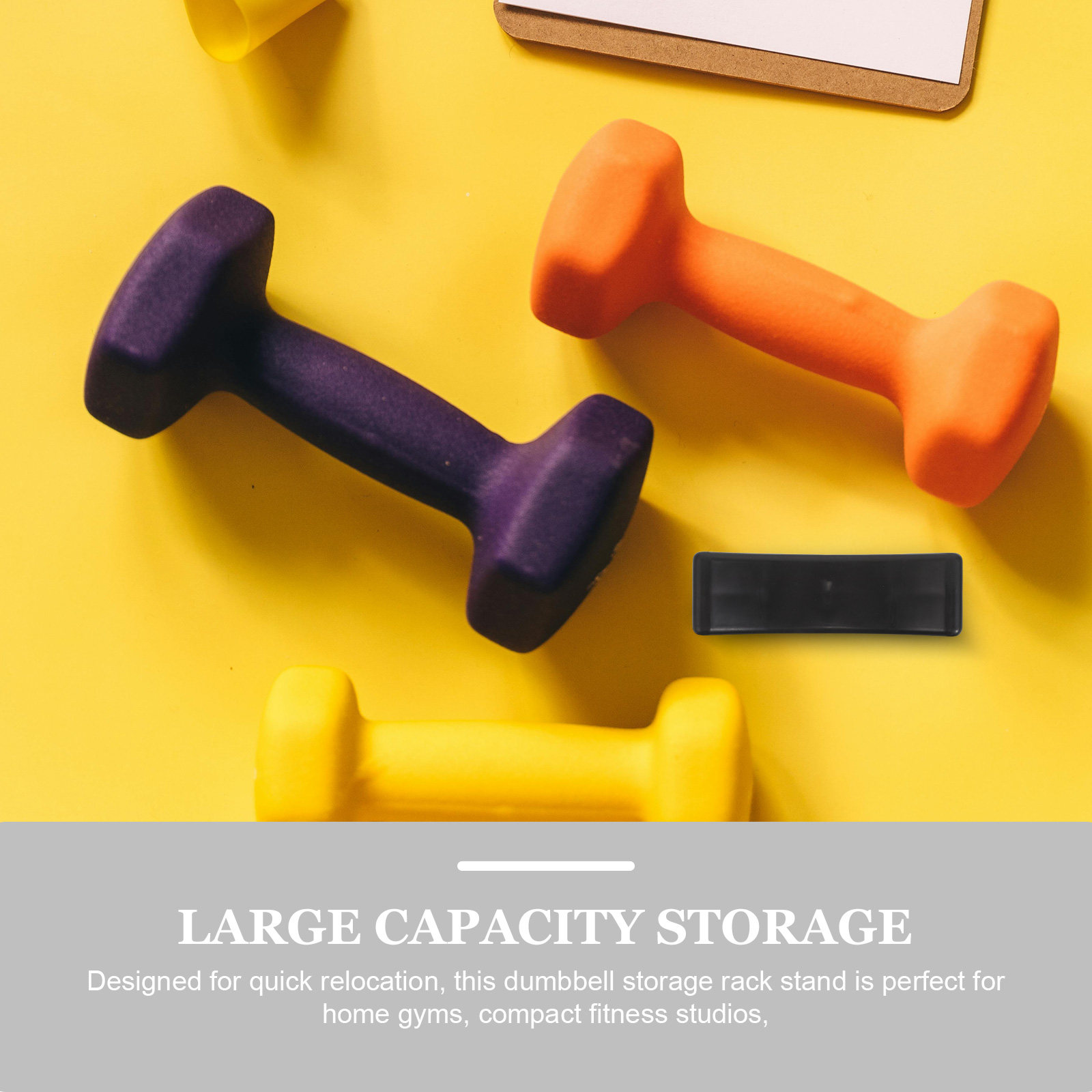 8개 덤벨 홀더 랙, 경량 소음 감소 덤벨 거치대, 홈 - Home Gym Gym 리뷰 및 가격