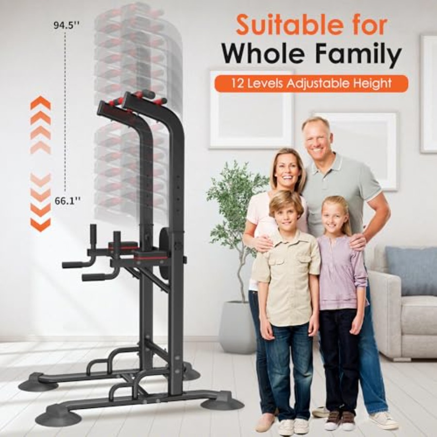 홈짐 풀업 바 스테이션: 스틸 블랙 12단계 조절 가능 - Home Gym Multi Station 리뷰 및 가격