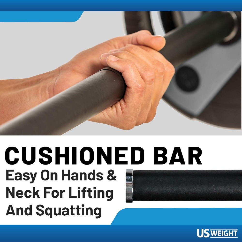 홈짐용 완벽한 바벨 웨이트 세트 - 43 LB - Home Gym Gym 리뷰 및 가격